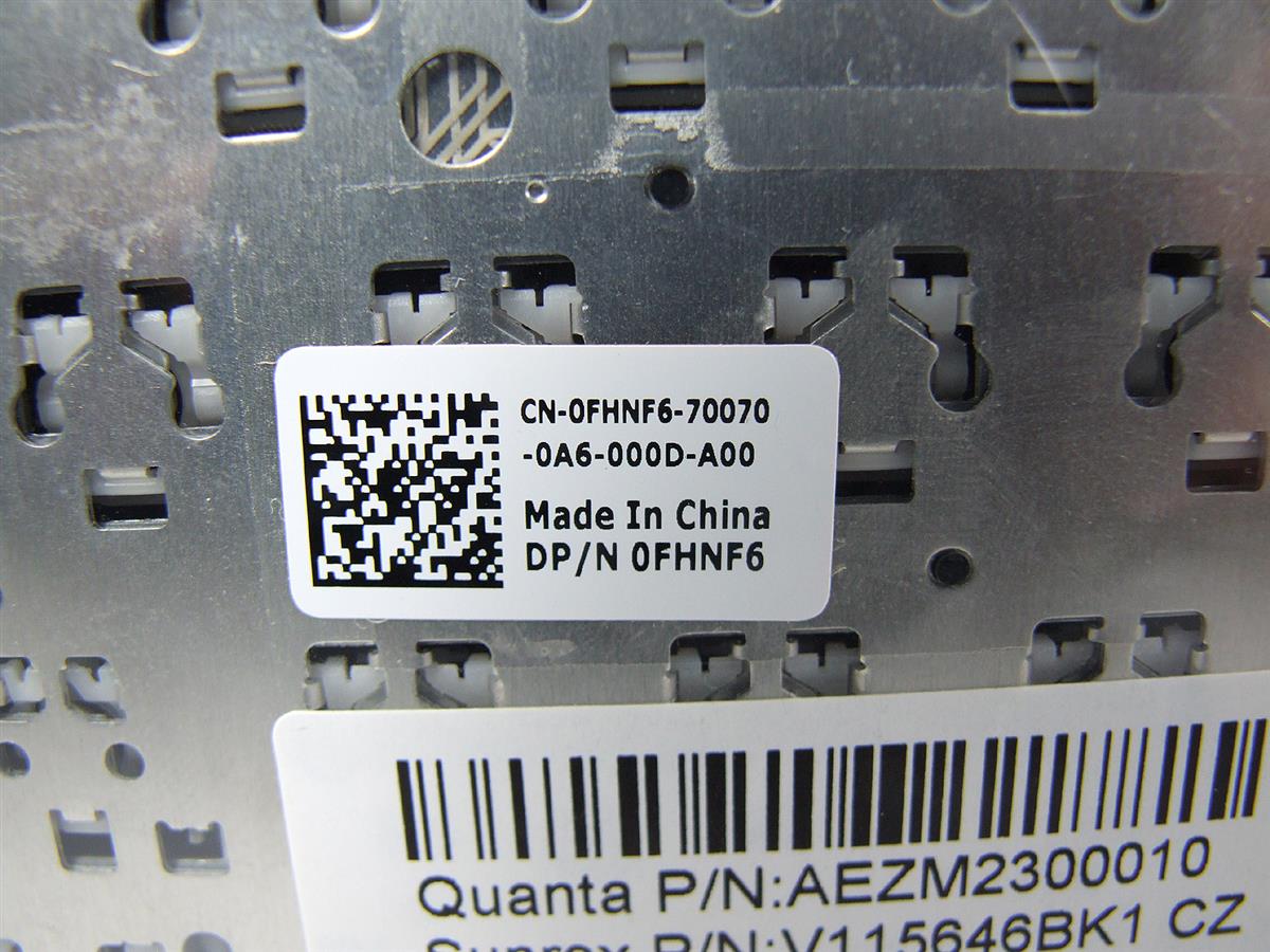 FHNF6 DELL Latitude 2100 2110 2120 česká klávesnice